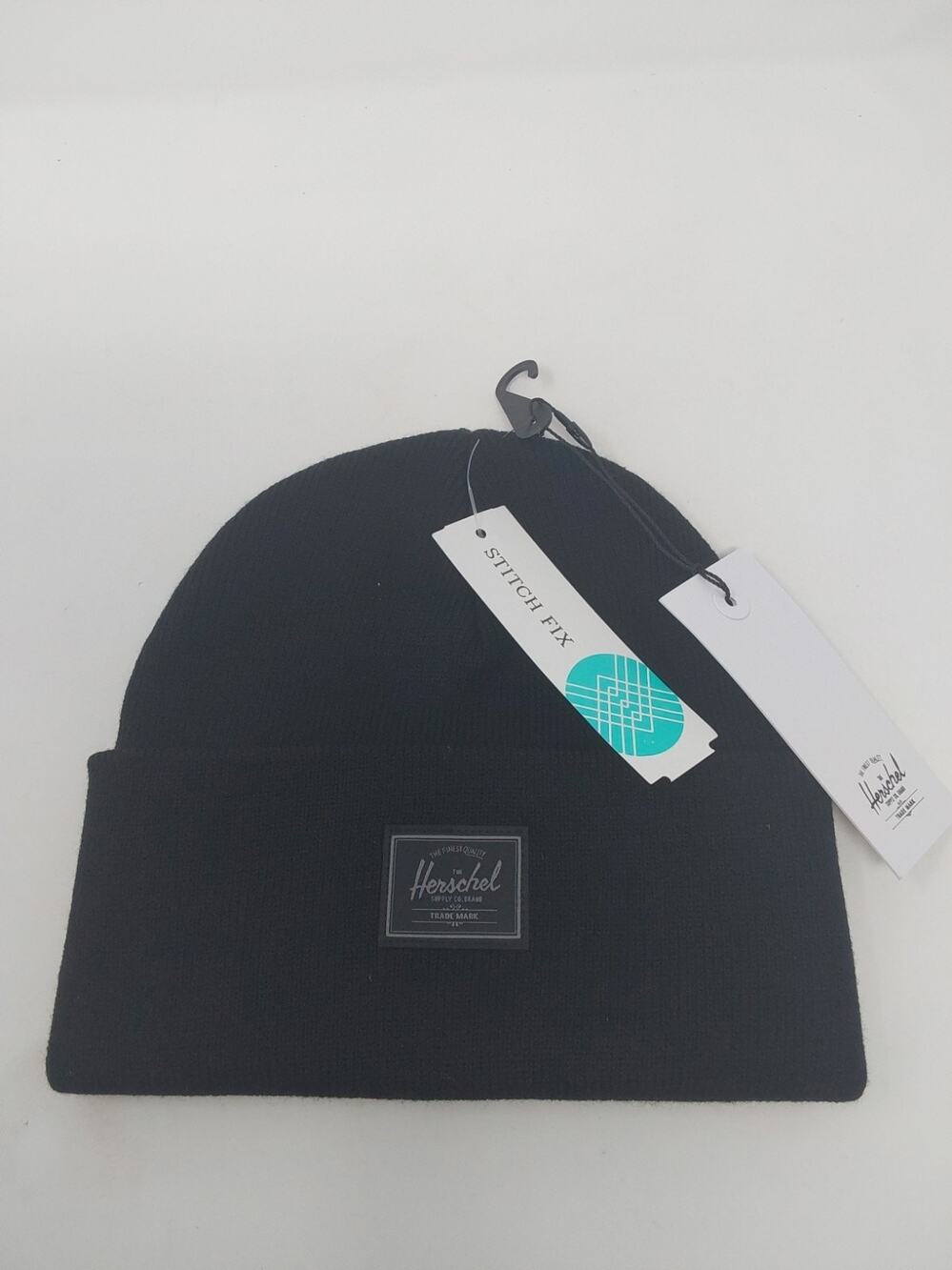 Black herschel beanie